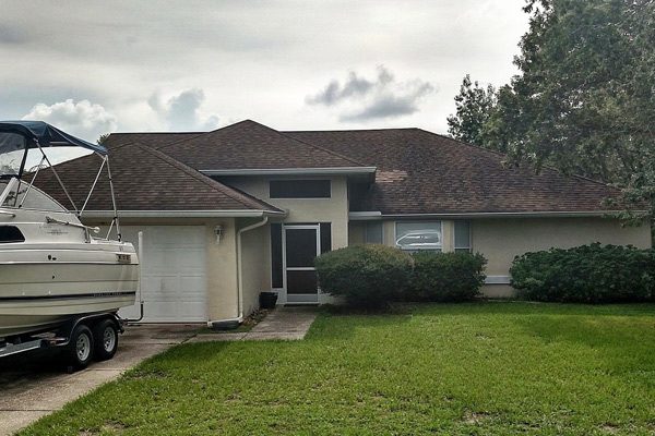 Before House with Bad Roof