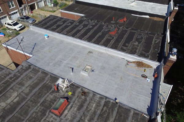 Before Cool Roofing was Installed