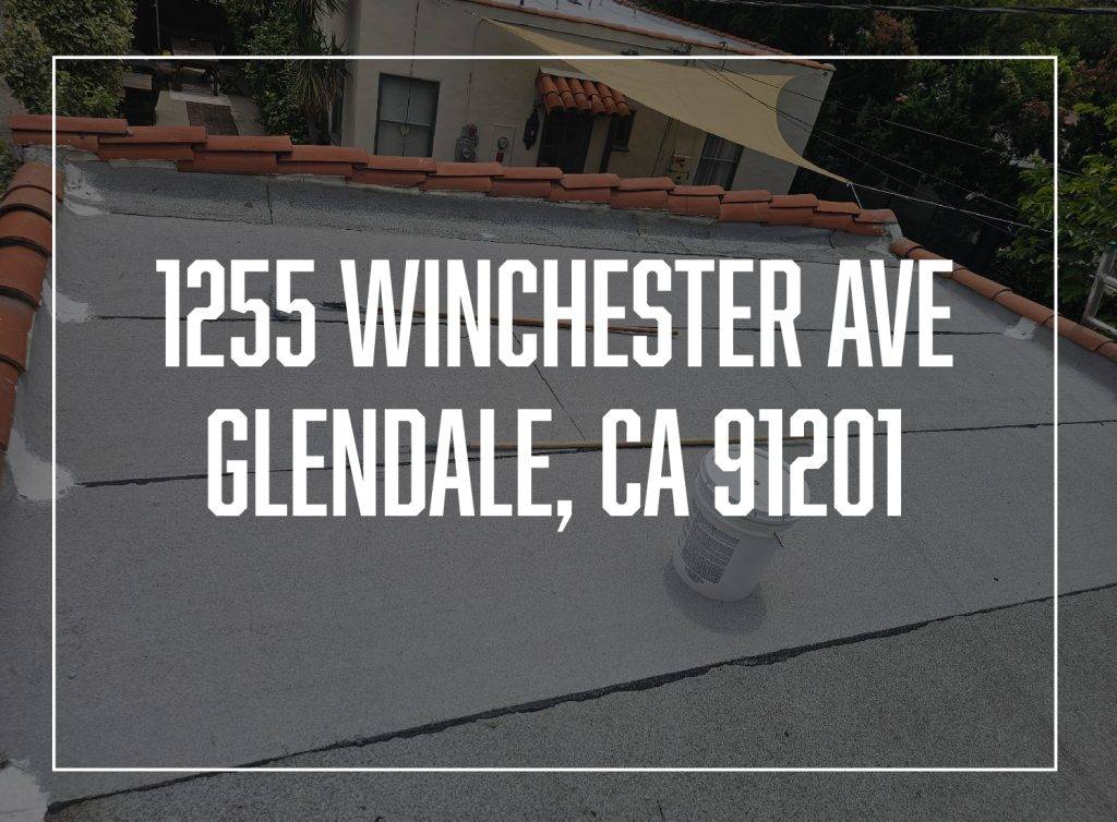 1255 Winchester Ave • Glendale, CA 91201-03 Completed roof replacement project in Glendale, CA - Roof Replacement Inc