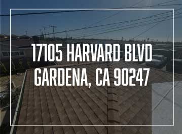 17105-Harvard-Blvd Completed roof replacement project in Gardena, CA - Roof Replacement Inc