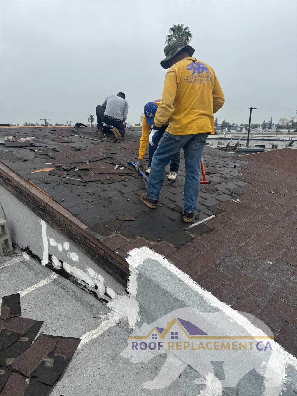 7321LennoxAve1 Old shingle removal