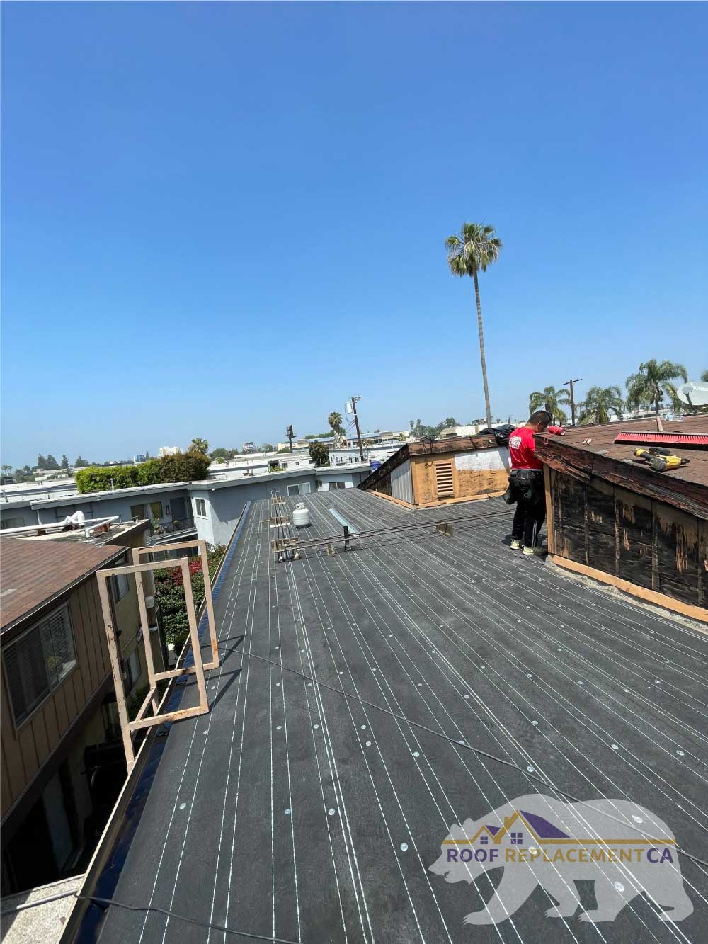 7321LennoxAve7 New underlayment on Los Angeles Project