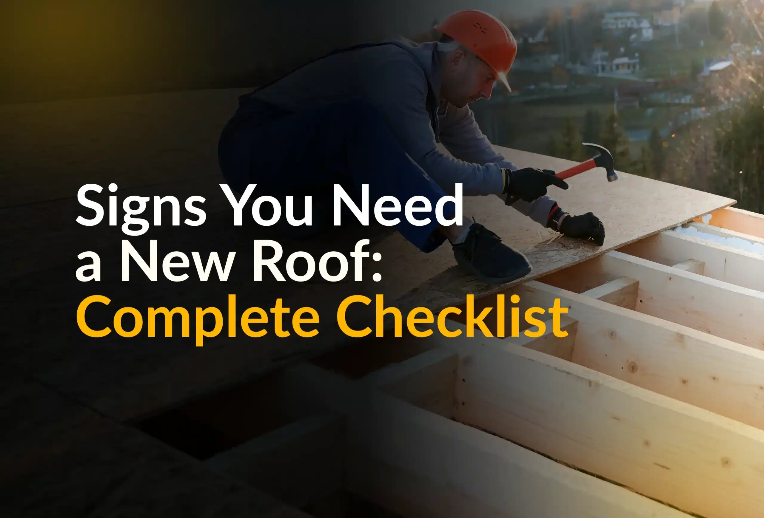 signs you need a new roof