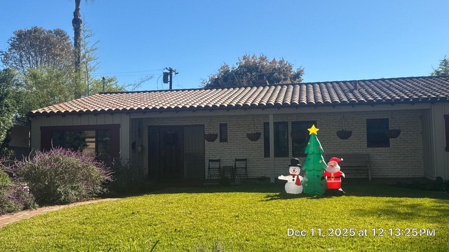 Completed roof repair work at Roof Replacement Inc