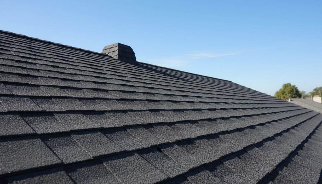 Completed roof repair work at Roof Replacement Inc
