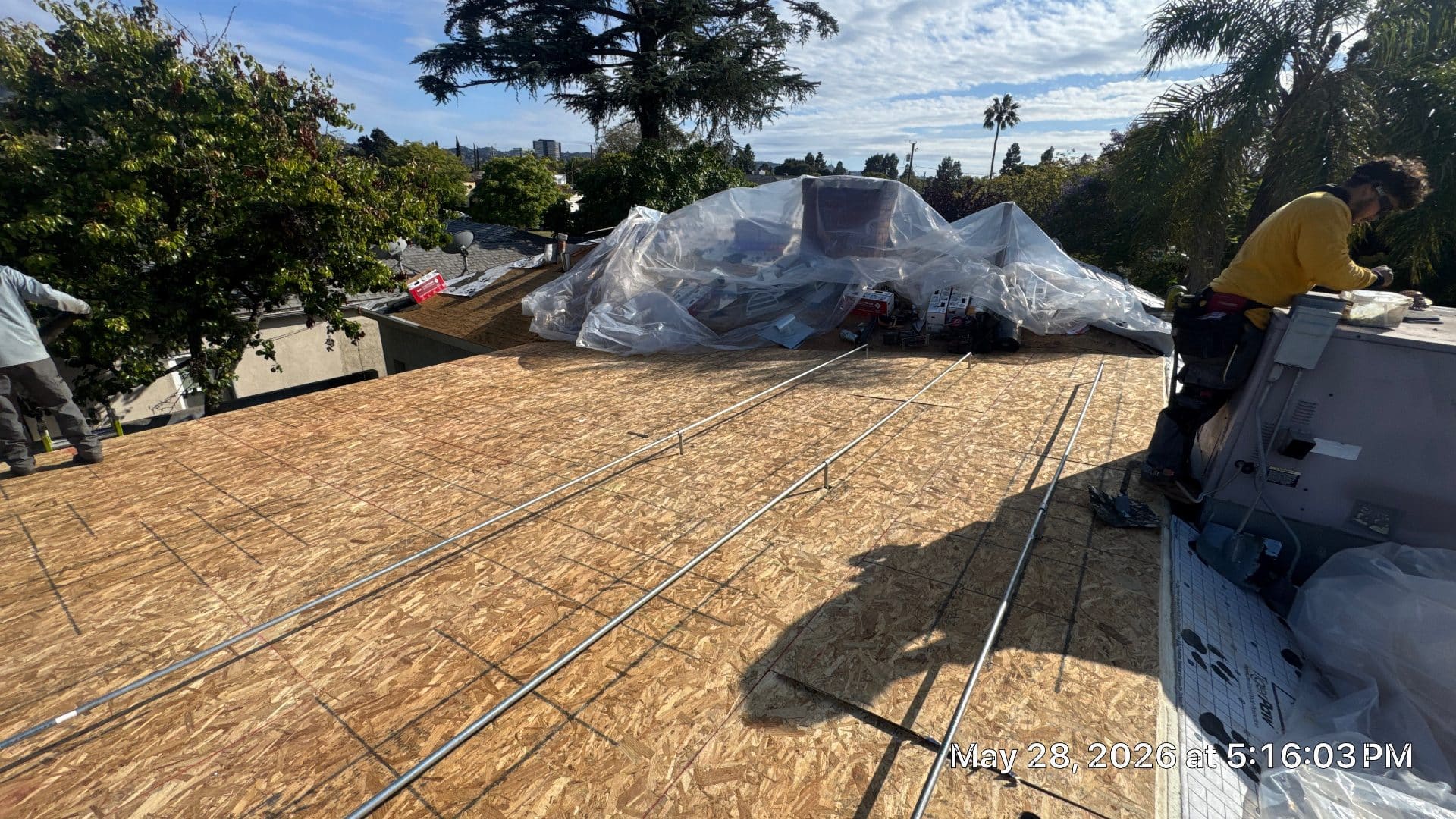 Roof Replacement Inc roofing project in Encino