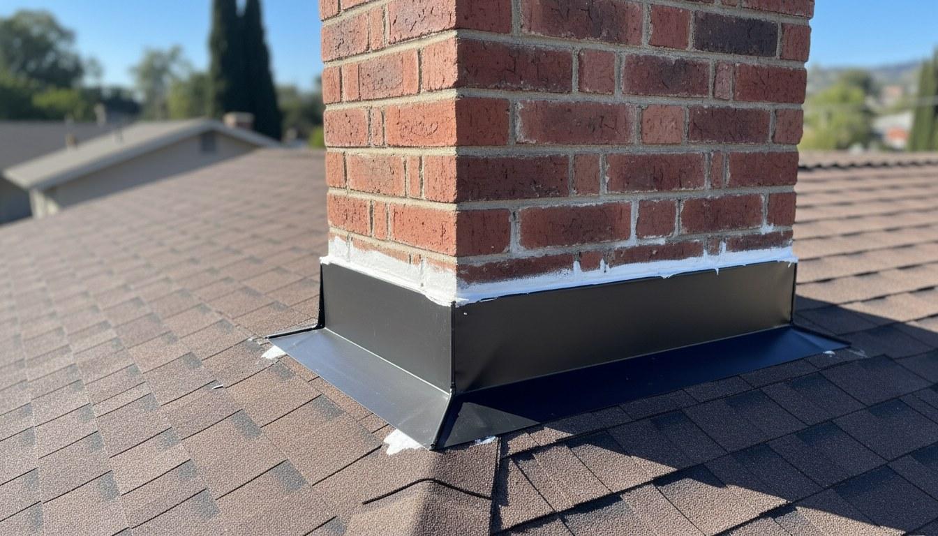 Completed roof repair work at Roof Replacement Inc