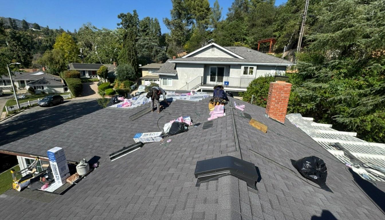 Completed professional work at Roof Replacement Inc