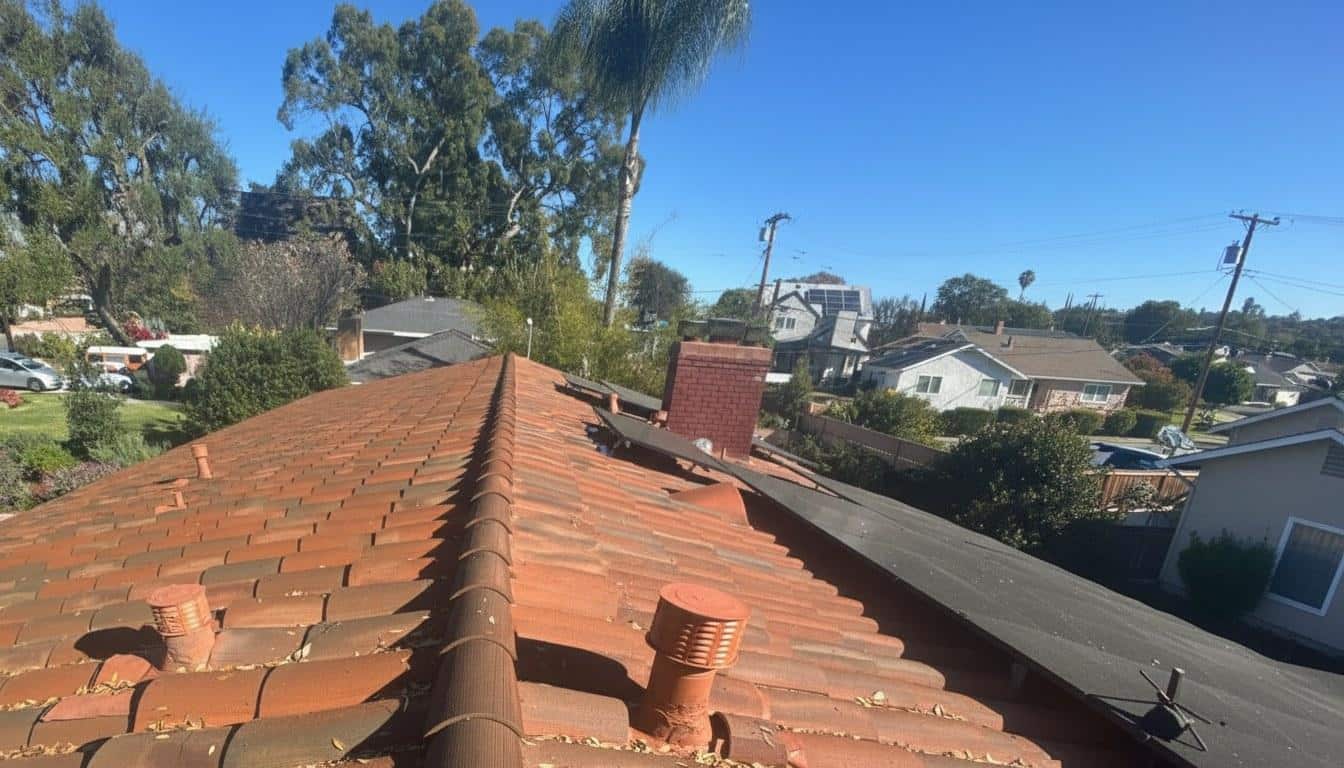 Completed cool roof installation work at Roof Replacement Inc