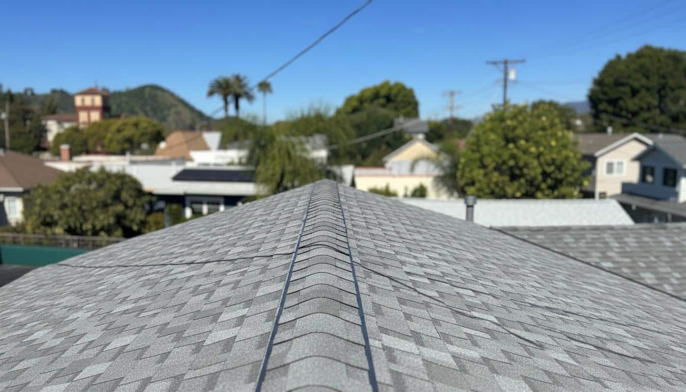 Completed roof repair work at Roof Replacement Inc