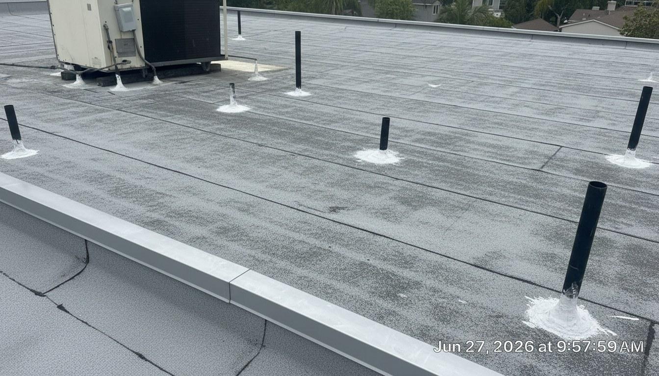 Completed new roof installation work at Roof Replacement Inc