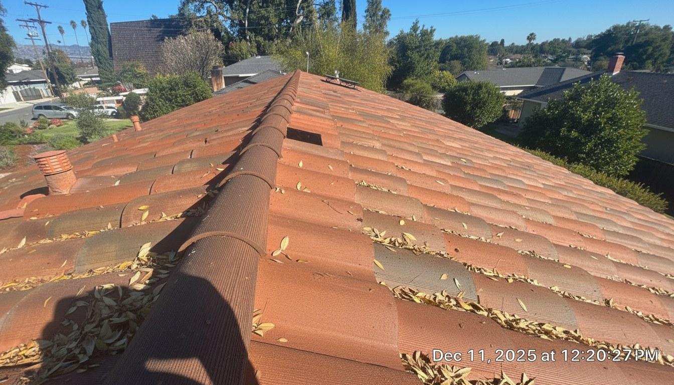 Completed roof replacement work at Roof Replacement Inc