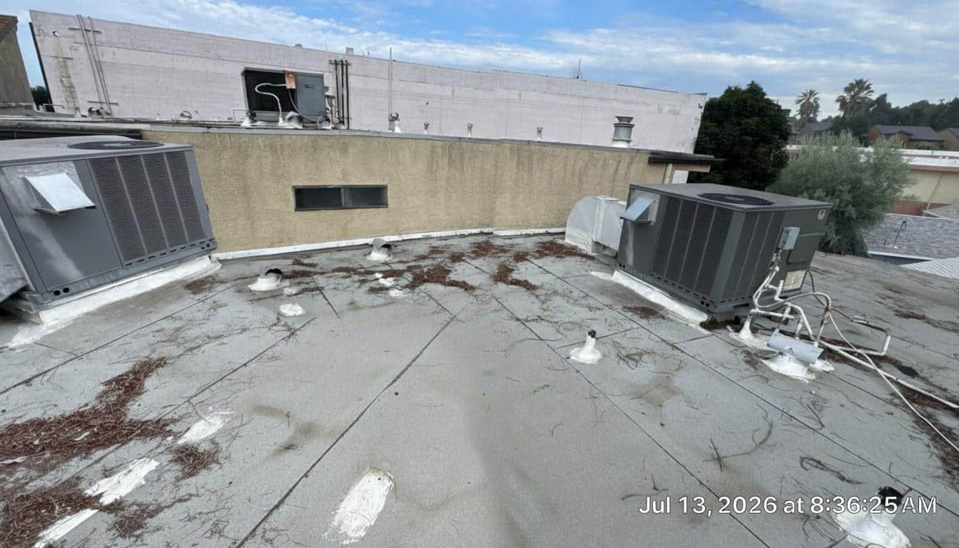 Completed roof inspection work at Roof Replacement Inc