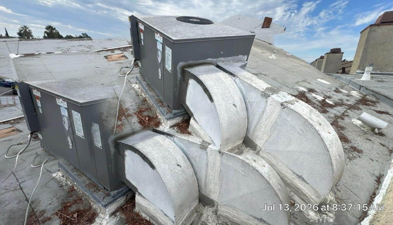 Completed roof inspection work at Roof Replacement Inc