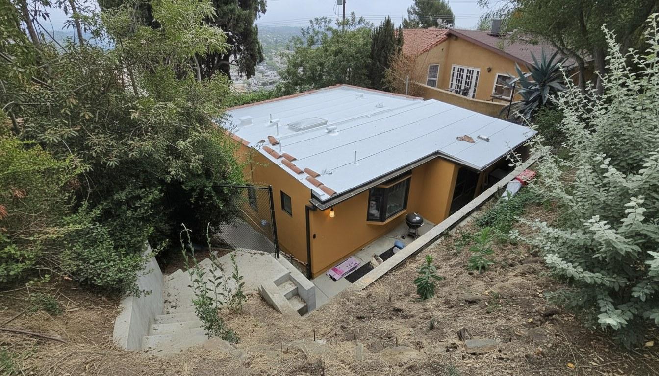 Completed new roof installation work at Roof Replacement Inc