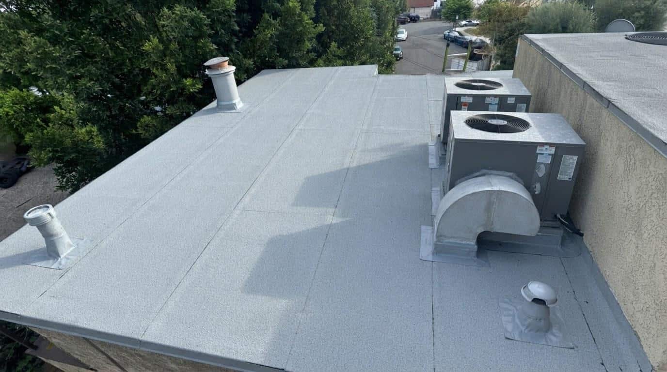 Completed shingle replacement and repair work at Roof Replacement Inc