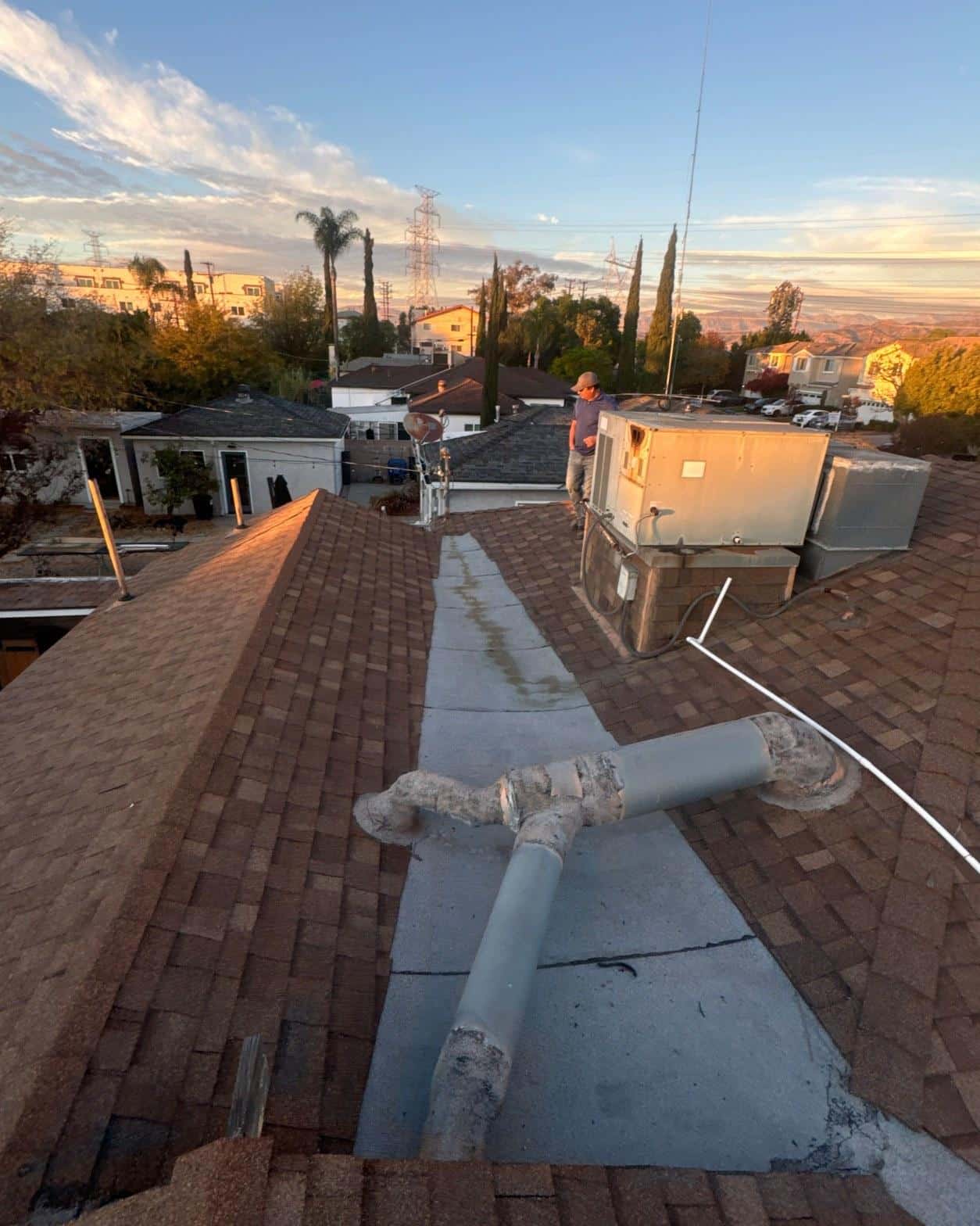 composition-shingle-reroof-flue-flashing-north-hollywood-4029