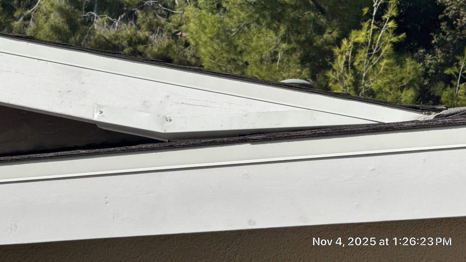 Completed roof coating work at Roof Replacement Inc